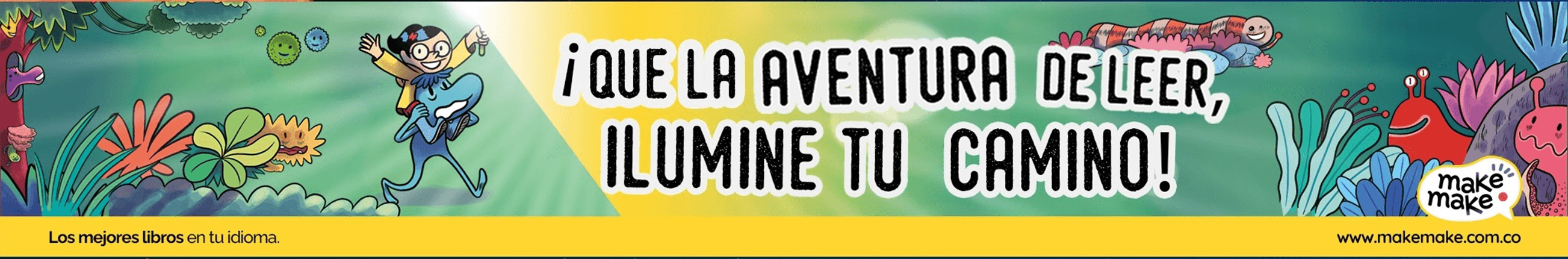 Banner ilustrado de la página Acerca de MakeMake
